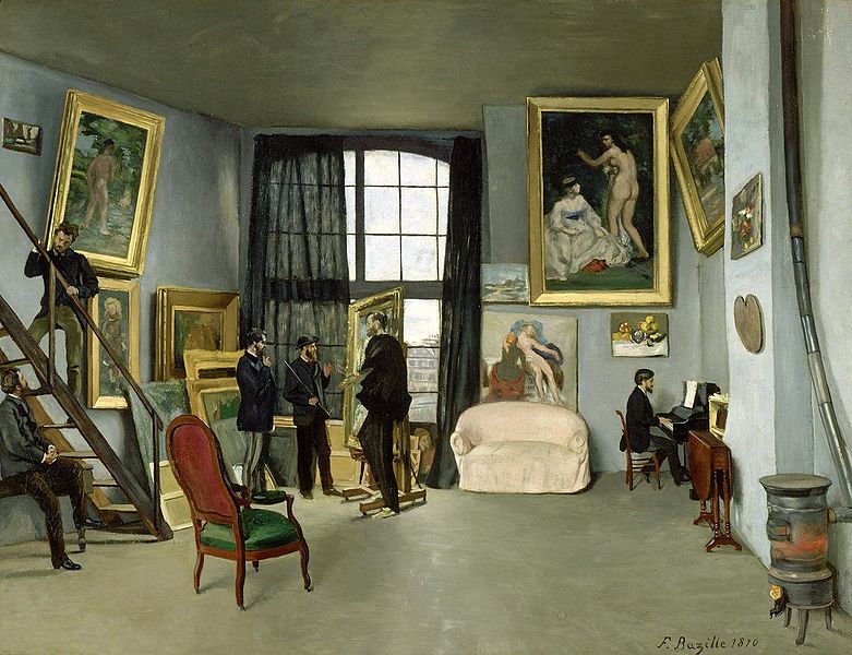 Frederic Bazille Studio from rue de la Condamine